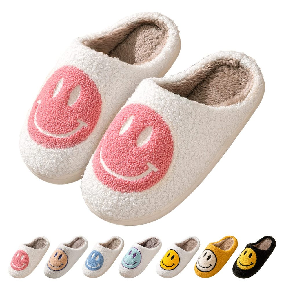 Smiley Face Slippers