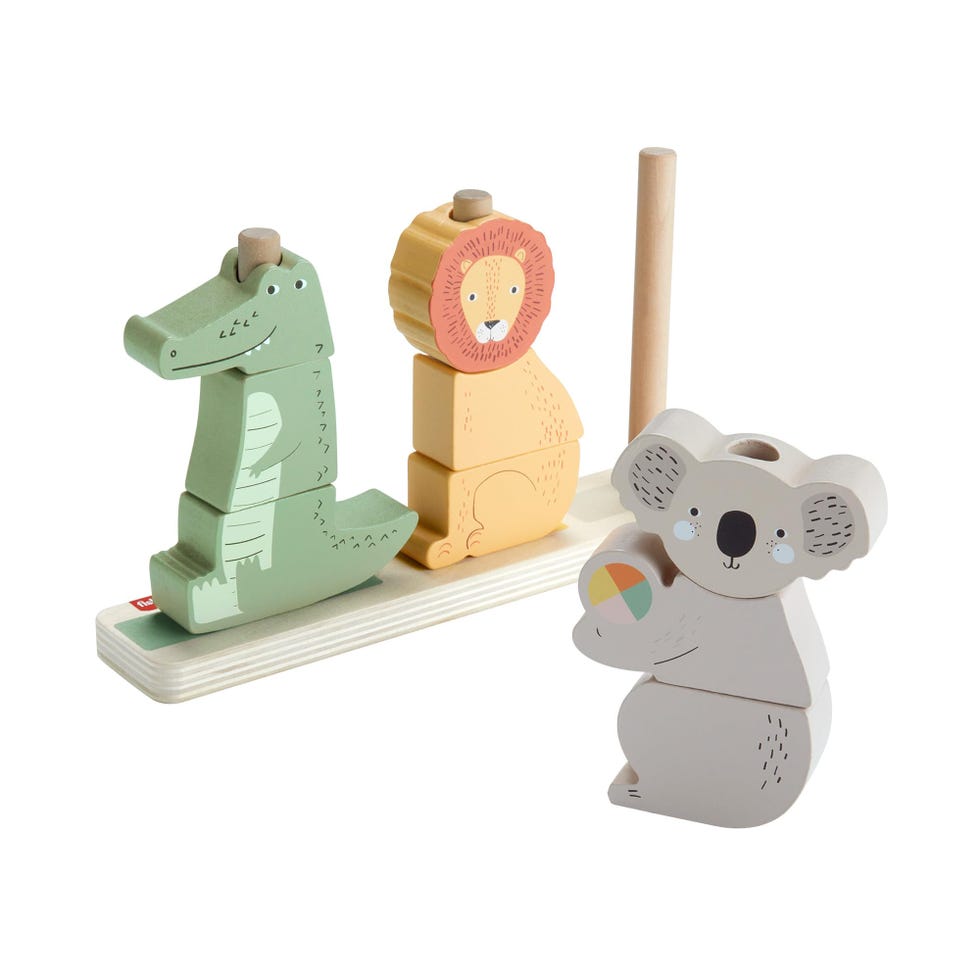 Wooden Stack & Sort Animals