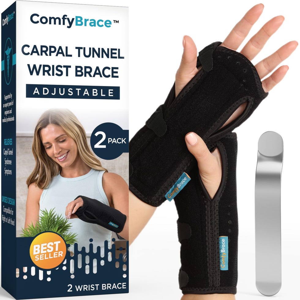 Carpal Tunnel Wrist Brace (Pack of 2) 