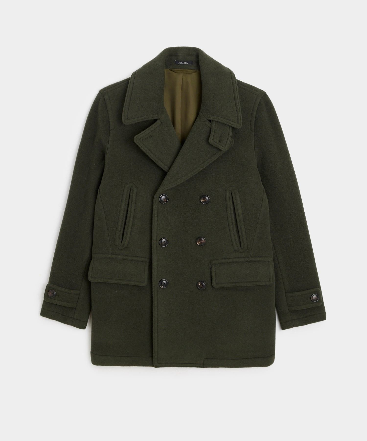 Mens heavy peacoat hotsell