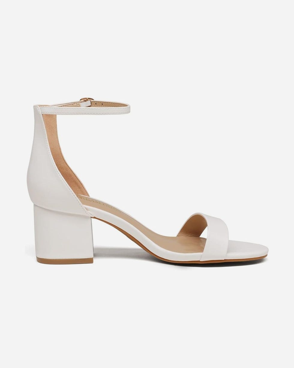 Low-Heel Pump Sandals 