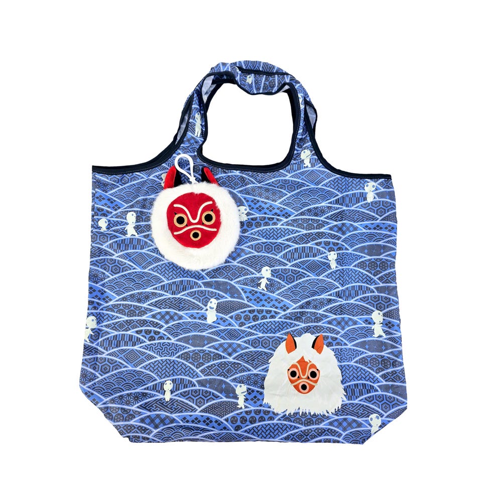 'Princess Mononoke' Reusable Tote Bag