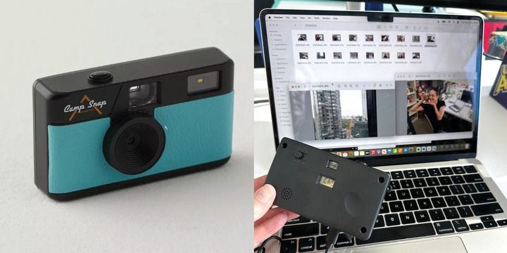 Screen-Free Digital Camera