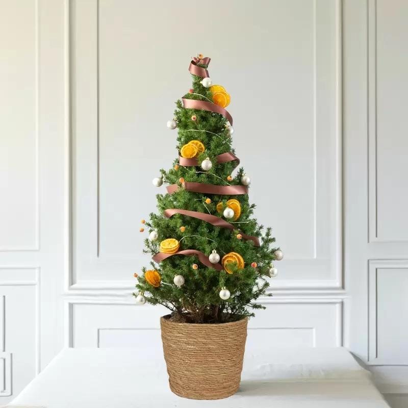 Alluring Amber Christmas Tree