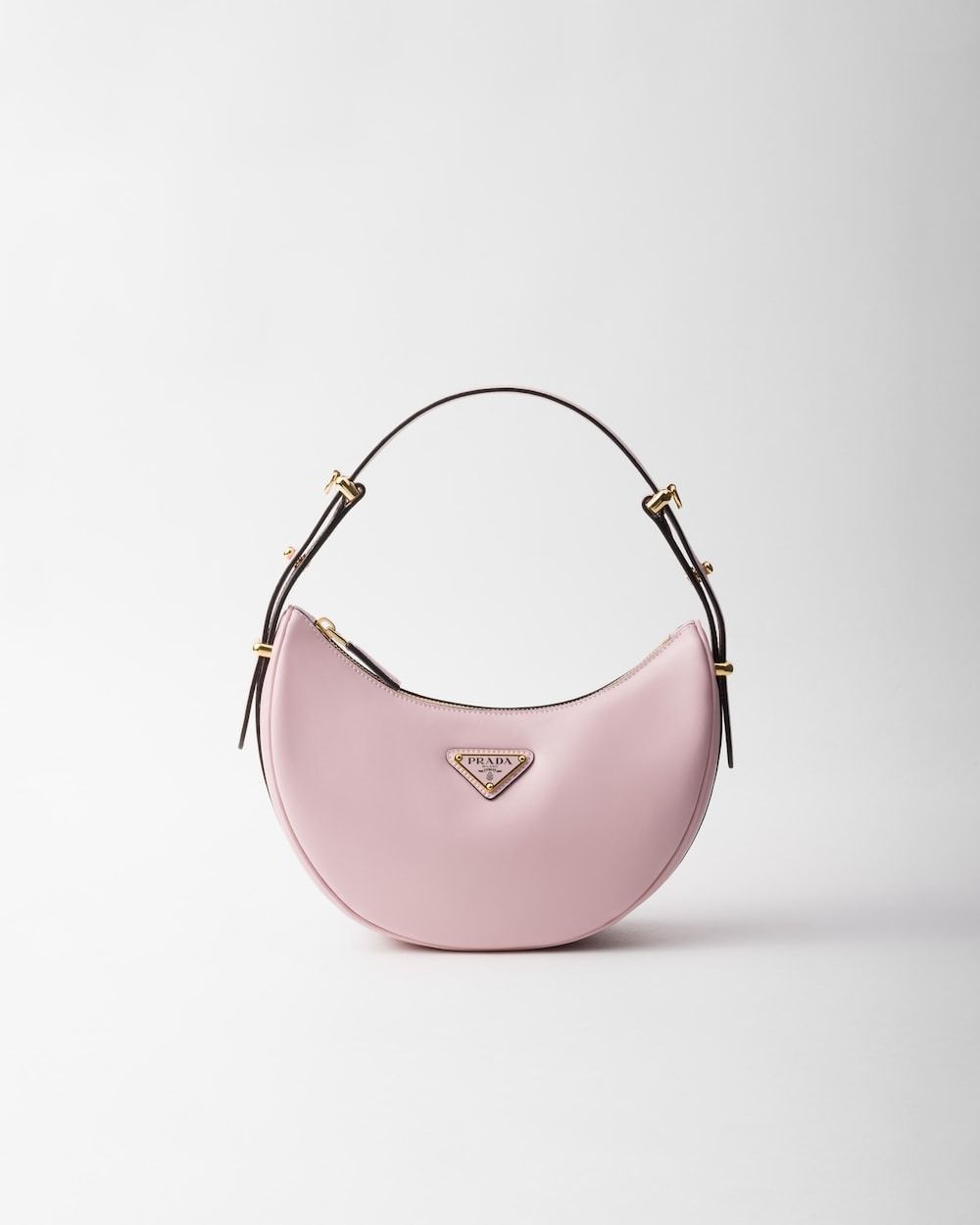 ★PRADA★Arque 革 ショルダーバッグ Prada Arqué Leather Shoulder Bag | Brown | FARFETCH