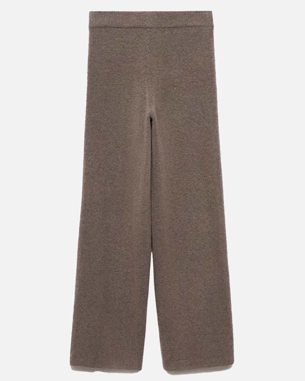 Wide Leg Knit Pants 