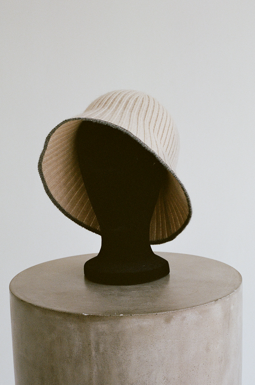 Rib Knit Bucket Hat