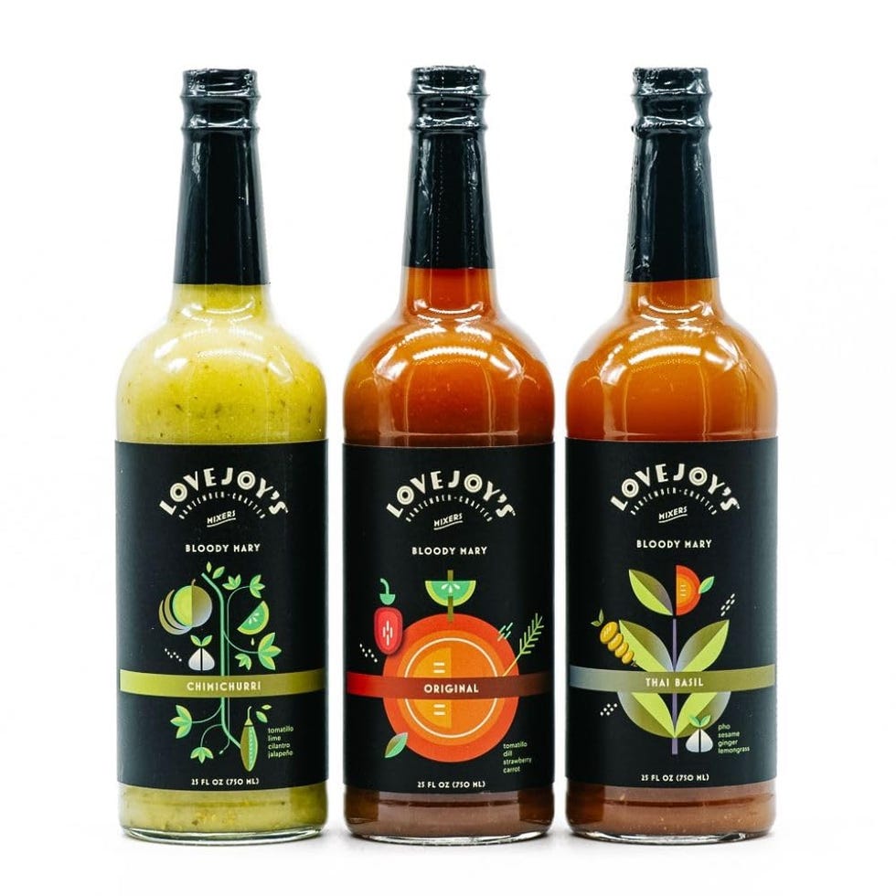 Lovejoy's Bloody Mary Mix, Premium Cocktail Mixer Pack of 3, Original, Thai Basil, Chimichurri, All-Natural Ingredients, Perfect for Brunch or Lunch, 3 Pack Lovejoy's Bloody Mary Mix, Premium Cocktail Mixer Pack of 3, Original, Thai Basil, Chimichurri, All-Natural Ingredients, Perfect for Brunch or Lunch, 3 Pack