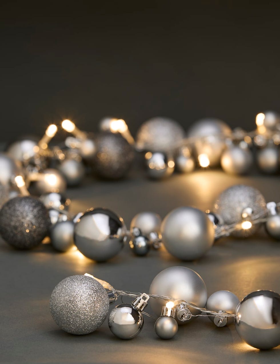 Light Up Bauble Garland