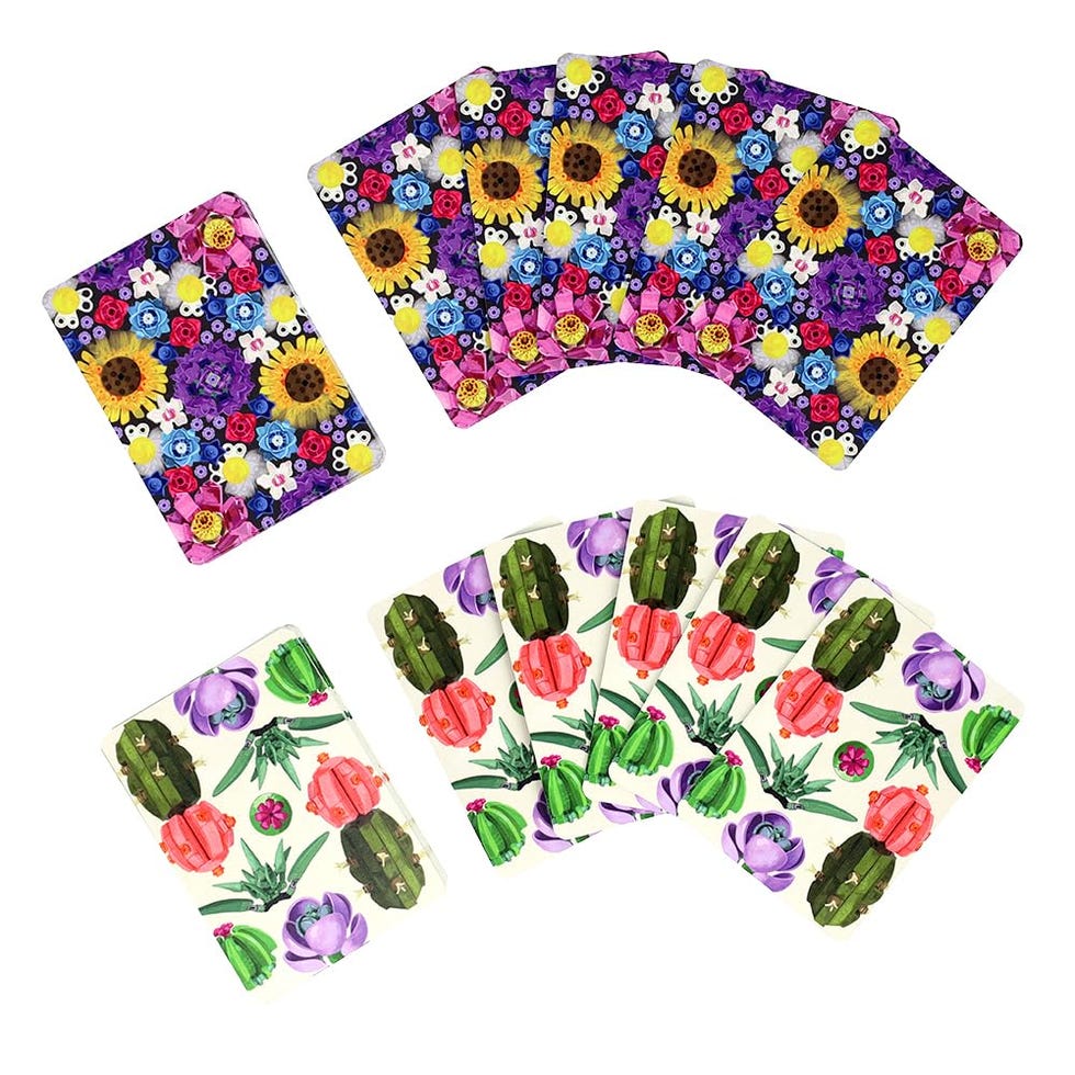 Lego Botanical Playing Cards