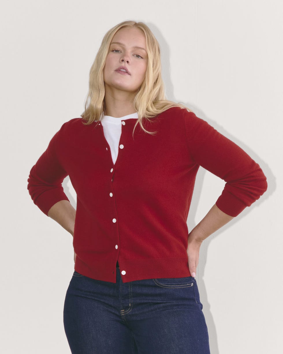 The Classic Cardigan in Cashmere