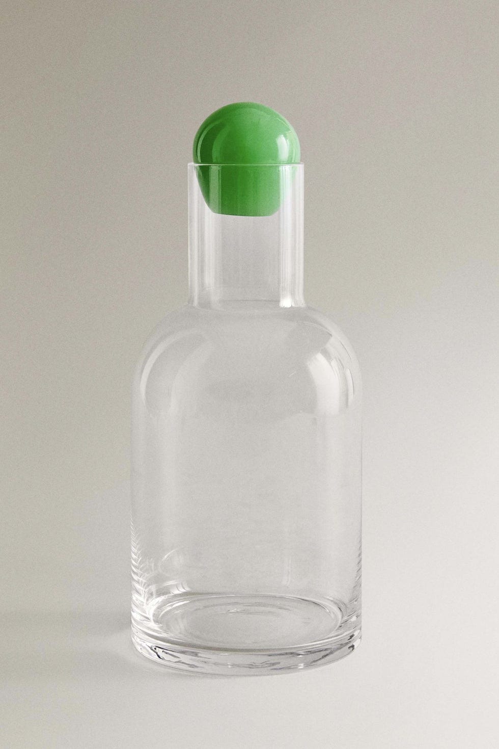 Glass bottle with stopper