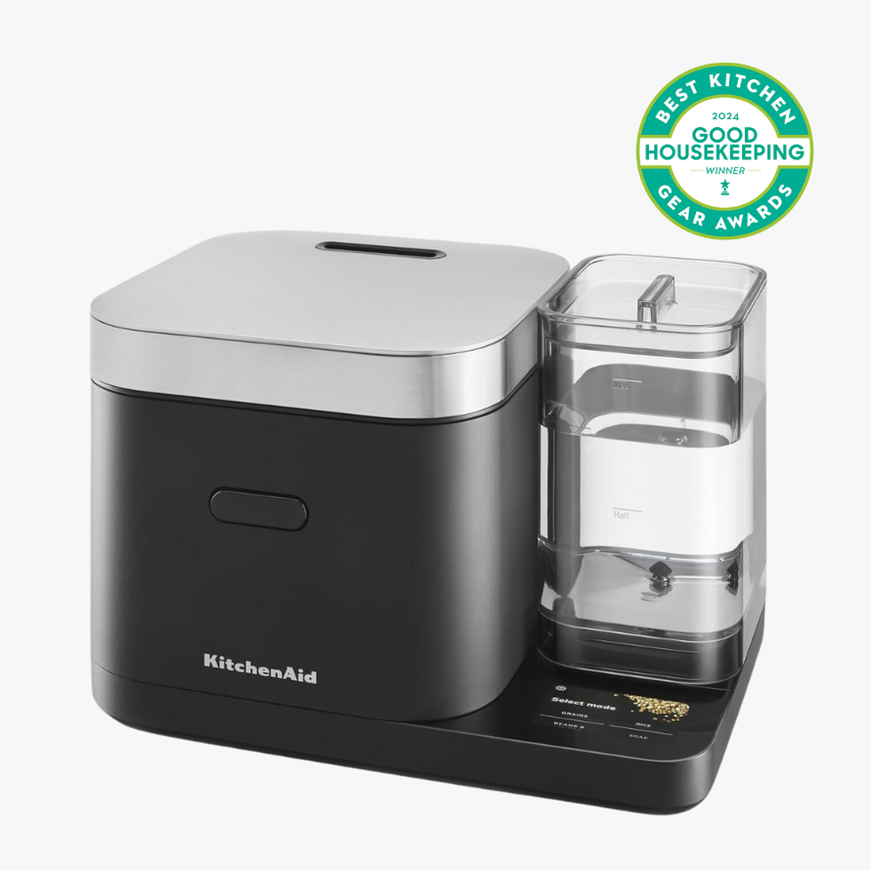 Grain and Rice Cooker With Integrated Scale