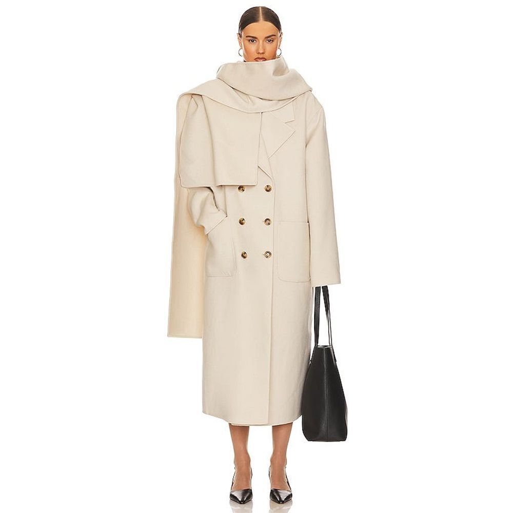 12 Best Scarf Coats to Shop This Winter