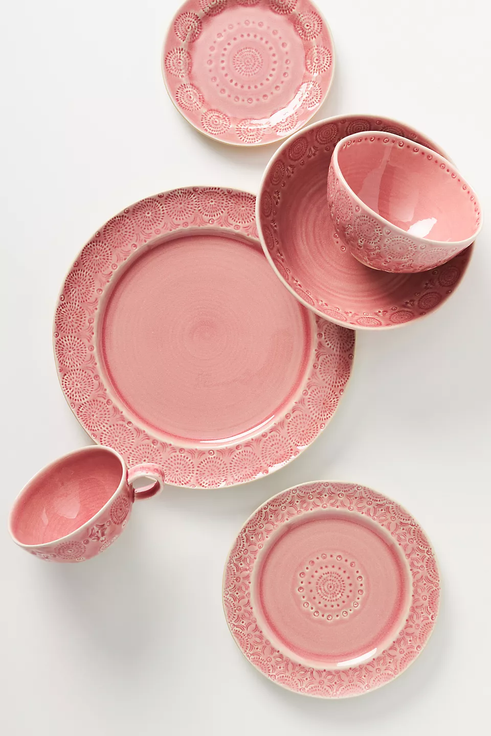 Set de 4 tazas de platos