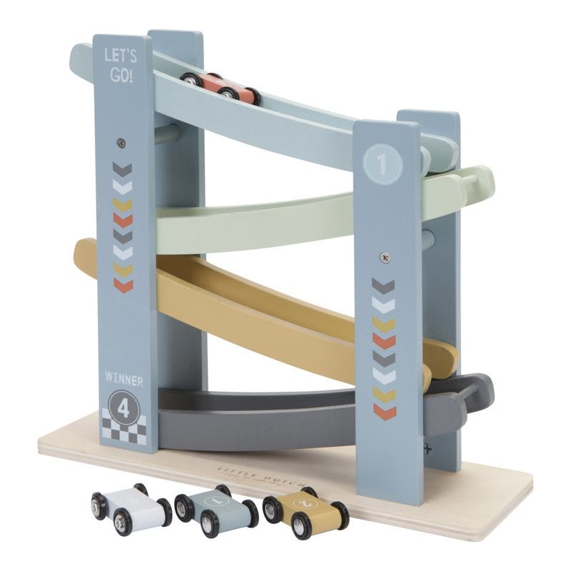 Wooden Ramp Racer Cars