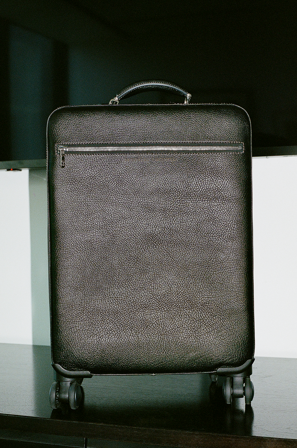 Grained Calfskin Trolley Bag 