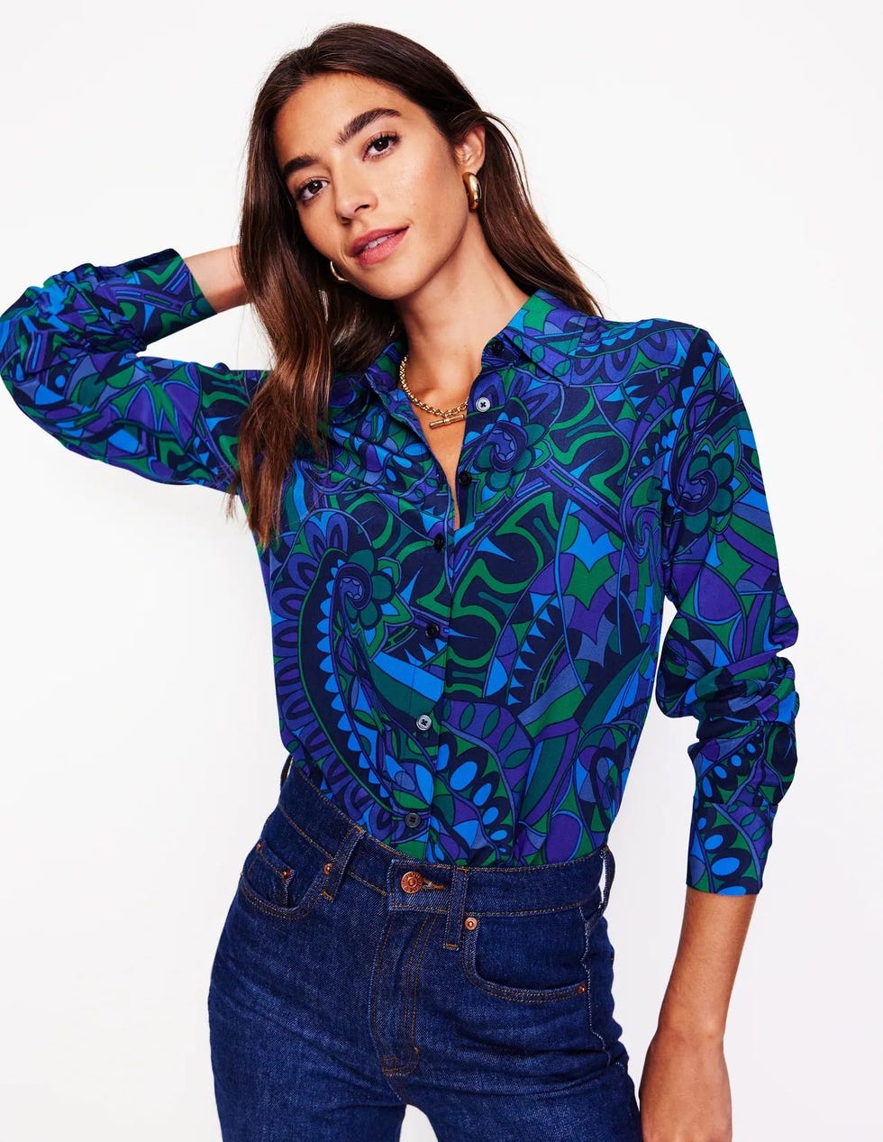 Sienna Silk Shirt