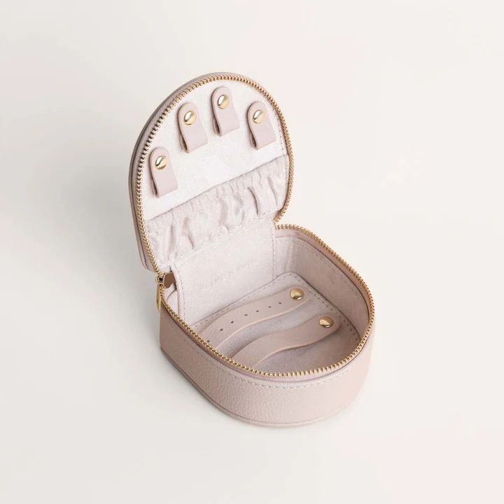 Leather Travel Jewellery Box