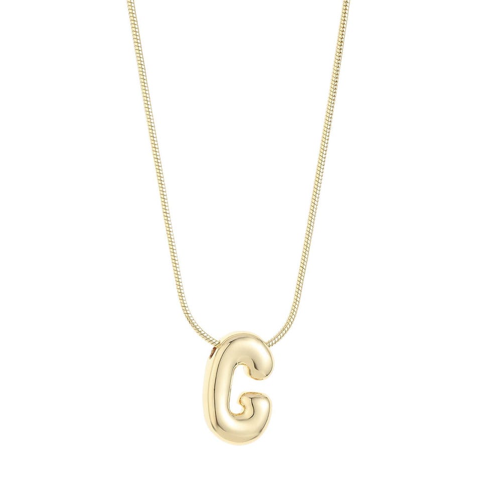 Balloon Initial Necklace