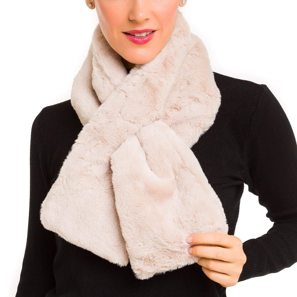 Faux Fur Collar Scarf