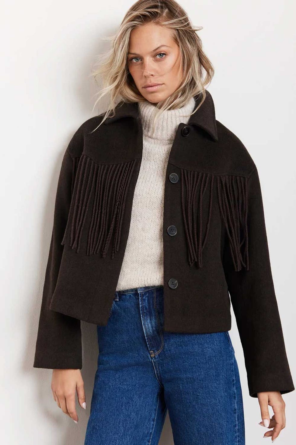 Brown Tassel Jacket