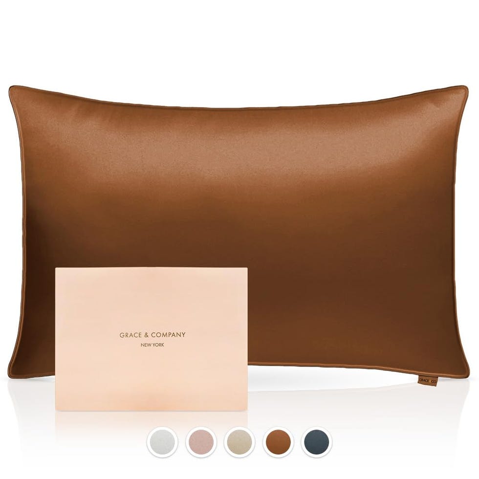 Silky satin pillowcase