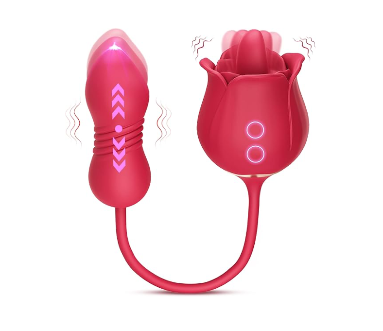 Rose Sex Toy Dildo Vibrator