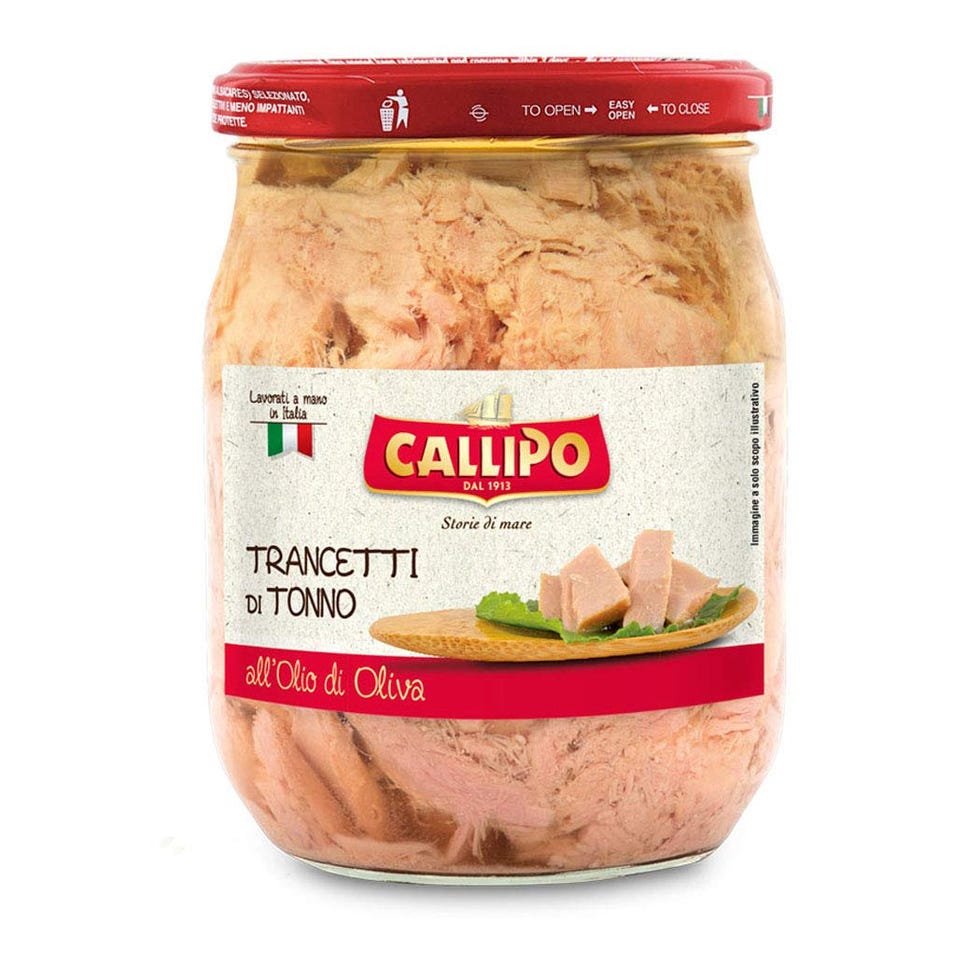 Trancetti di Tonno all'olio di oliva 550gr