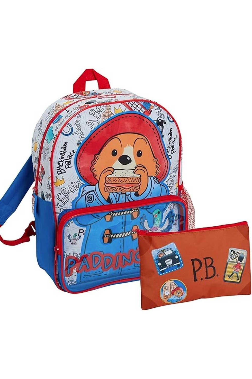 Paddington Bear Official Backpack with Pencil Case