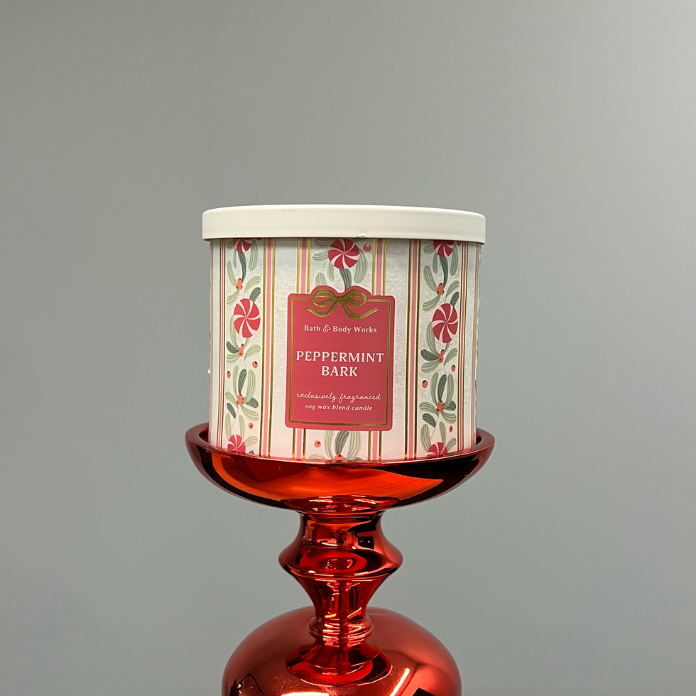 Peppermint Bark 3-Wick Candle