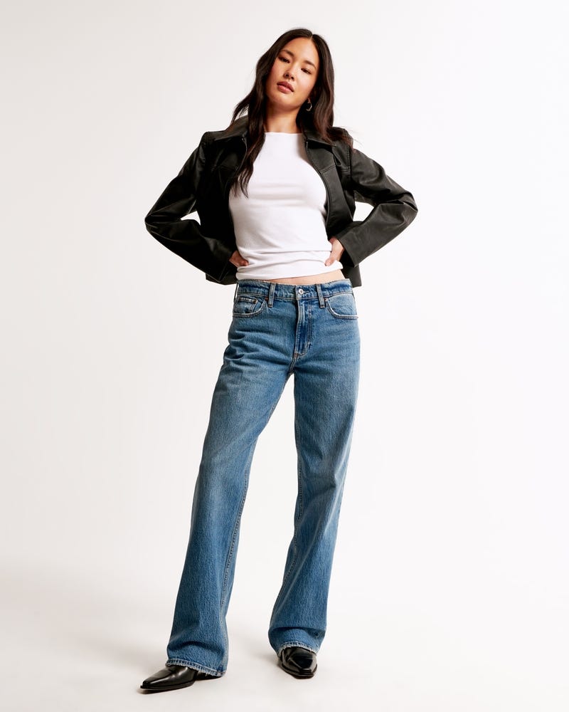 Low Rise Baggy Jean