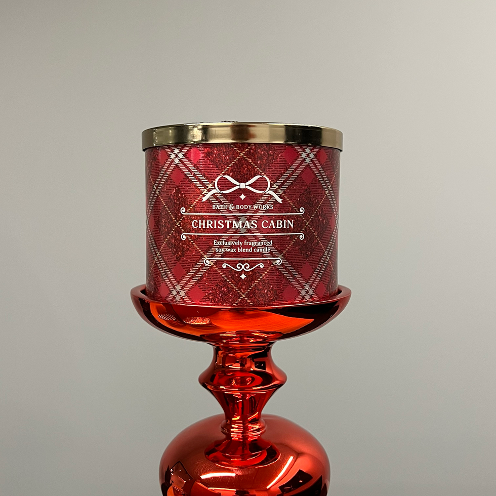 Christmas Cabin 3-Wick Candle