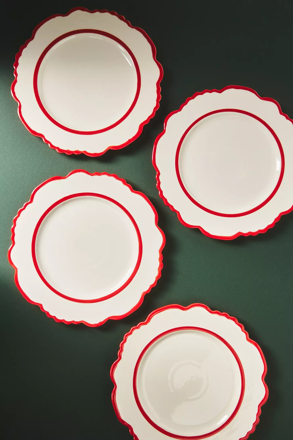 Lyla Stoneware Dinner Plates, Set of 4