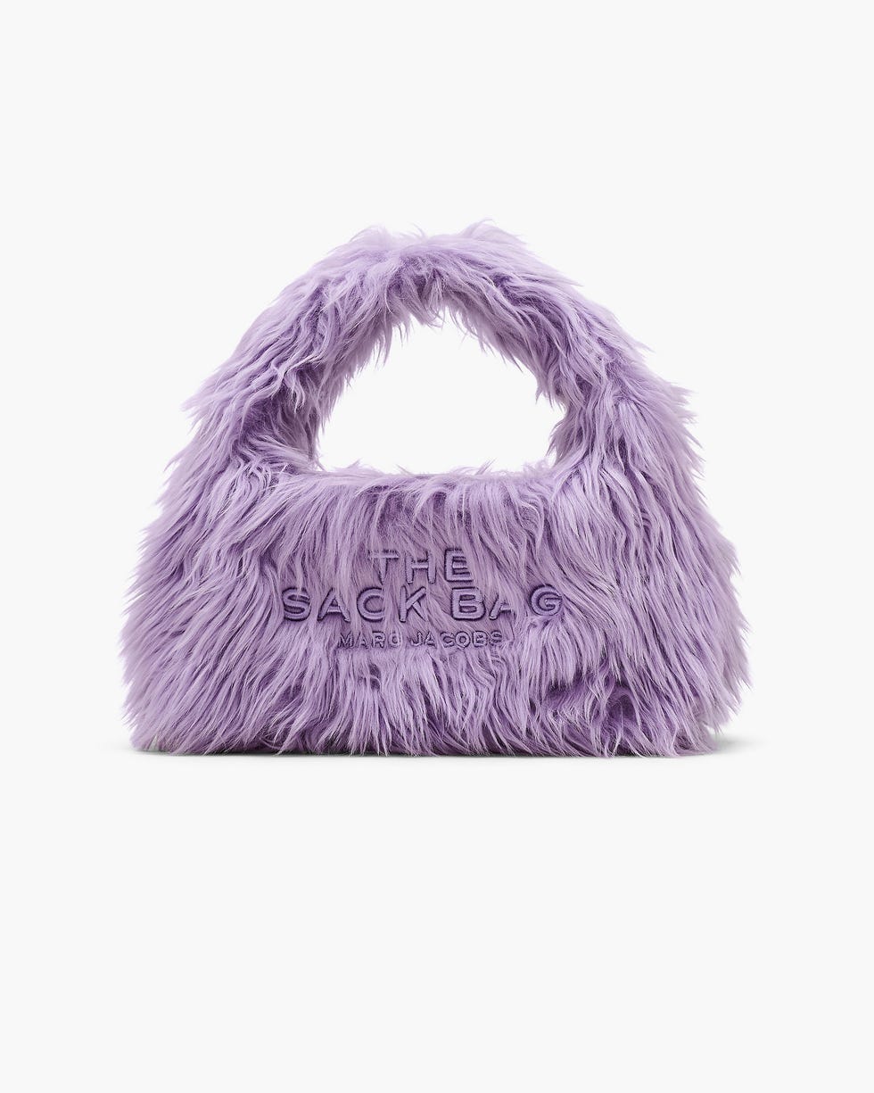 The Faux Fur Mini Sack Bag