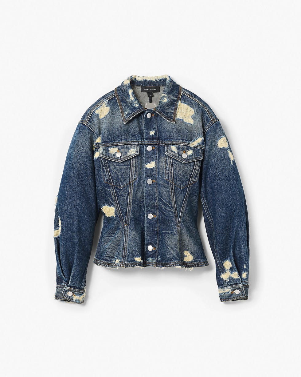 The Rip And Repair Fluted Denim Jacket