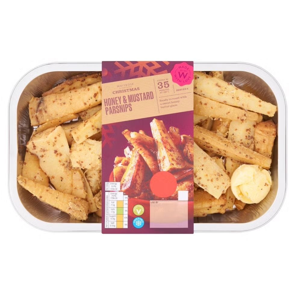 Xmas Honey Must Roast Parsnips