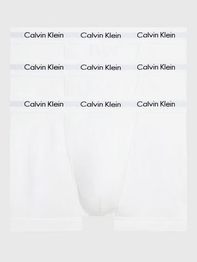 Regular Cotton Stretch Trunks, Pack of 3, Black