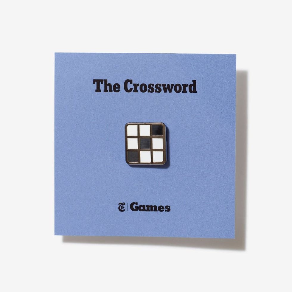 Crossword Pin