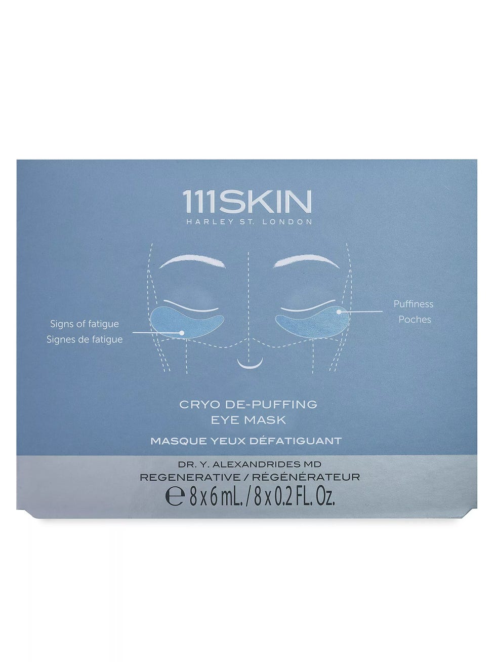 Cryo De-Puffing 8-Piece Eye Mask Set