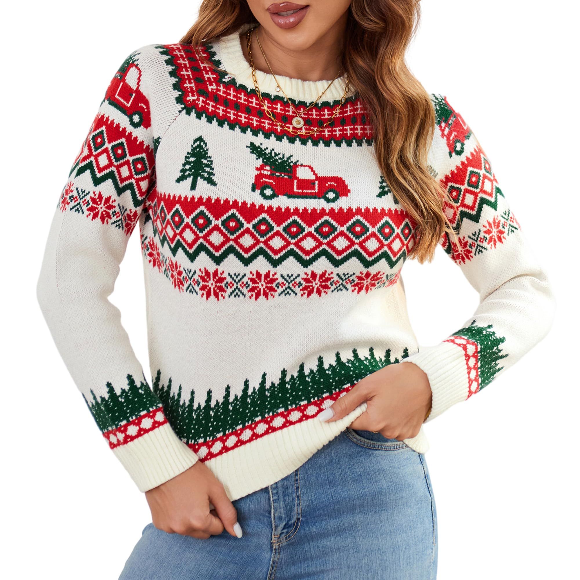 Beautiful christmas sweaters for women hotsell