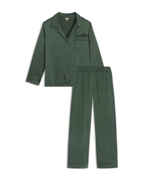 Inez Washable Silk Long PJ Set