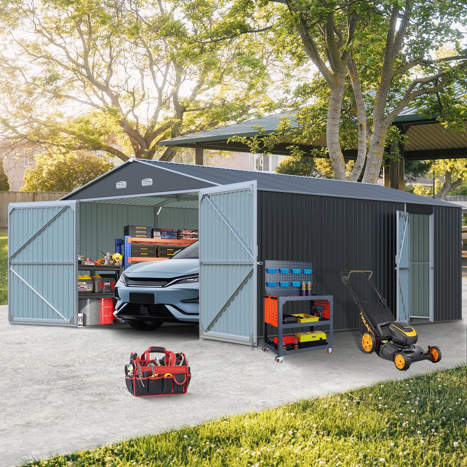 Costco Is Selling a Pop Up Garage That You Can Actually Park Your Car In