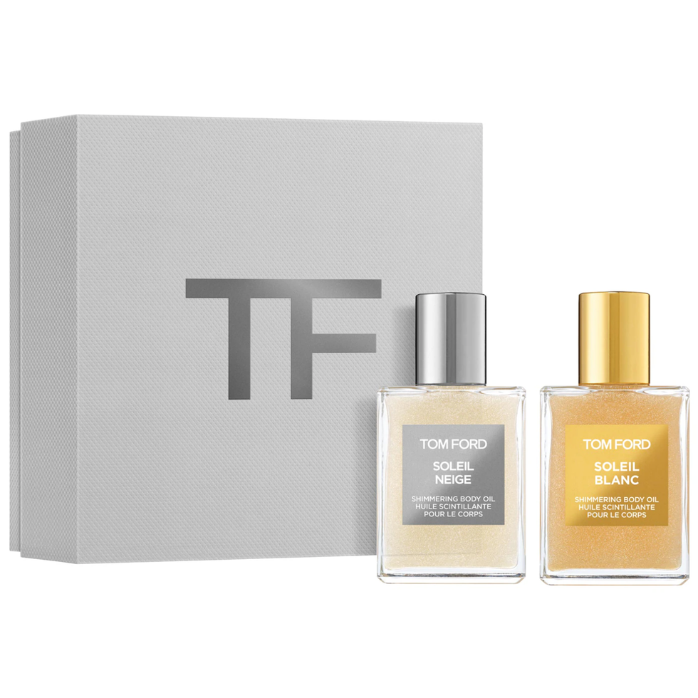 Mini Soleil Shimmering Body Oil Set