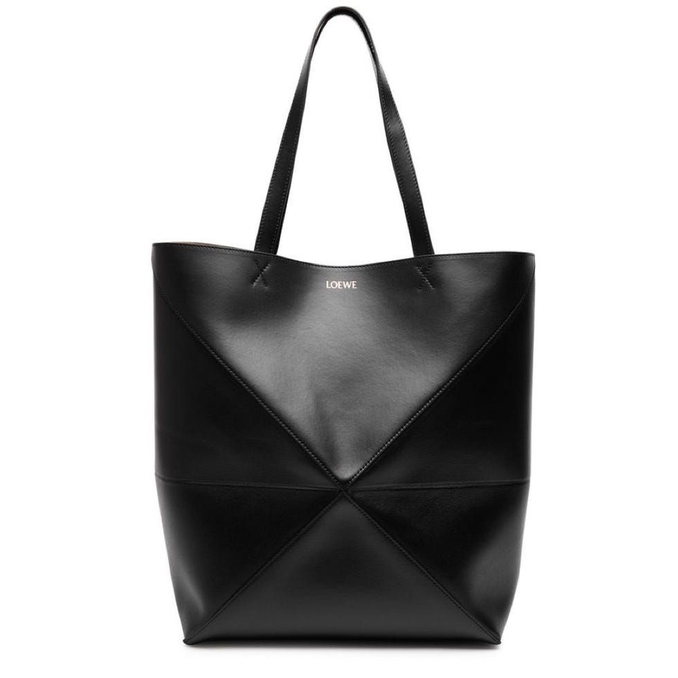 Puzzle Fold XL Leather Tote