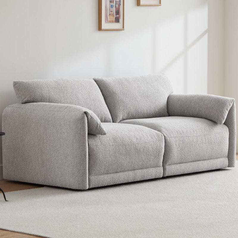 Bodhild Boucle Modular Sofa