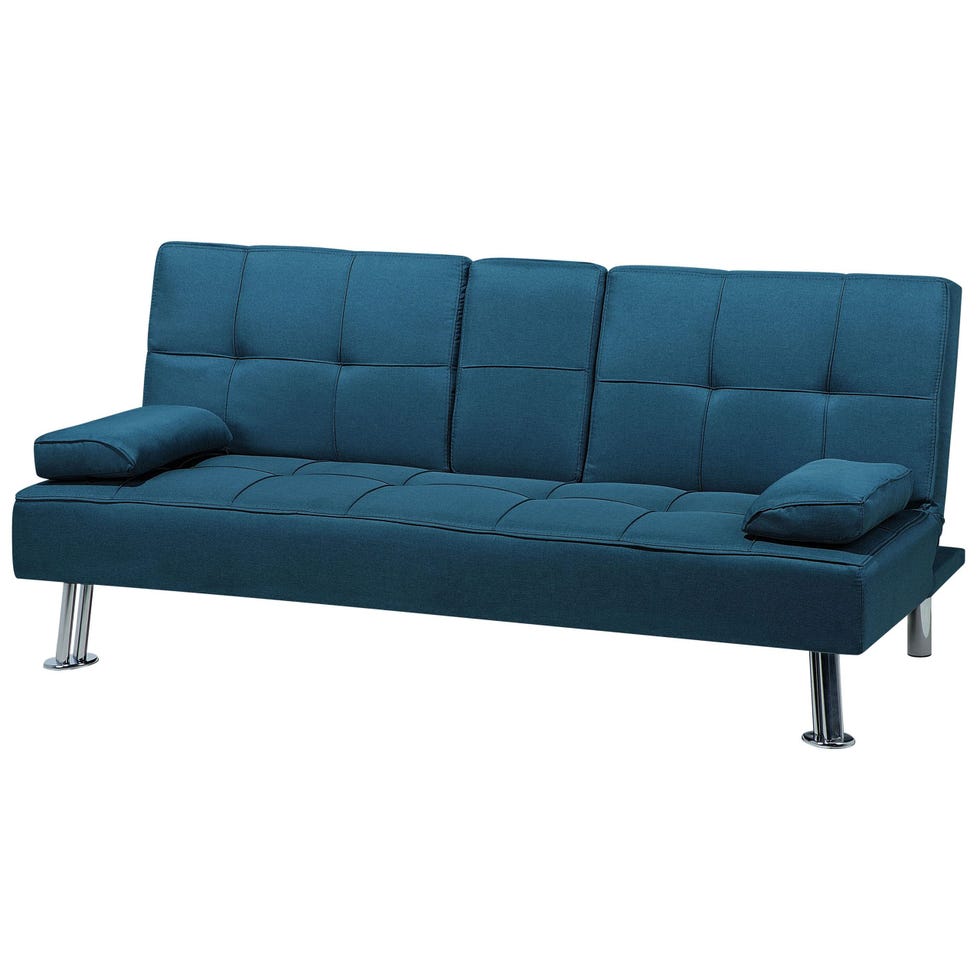 Sofá azul de 3 plazas