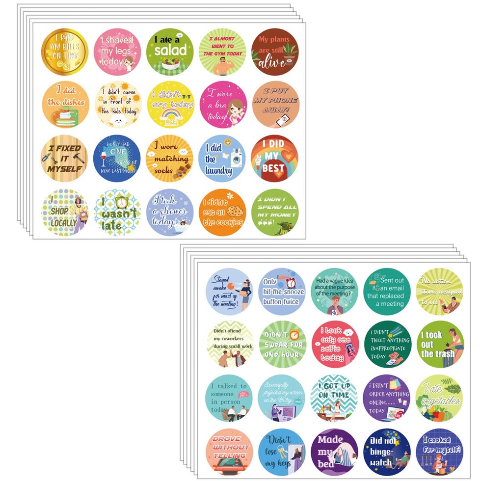 Adulting Reward Stickers