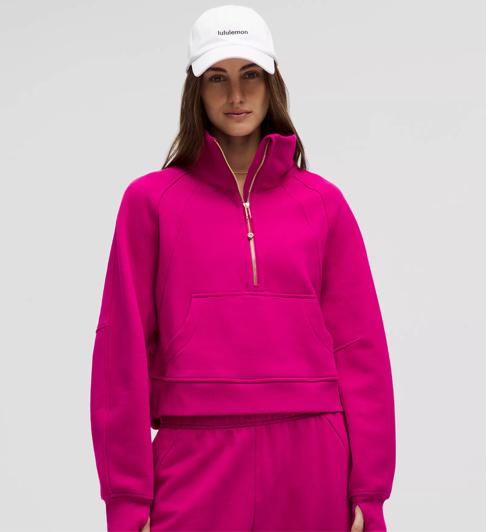 Scuba Oversized Funnel Neck Half-Zip