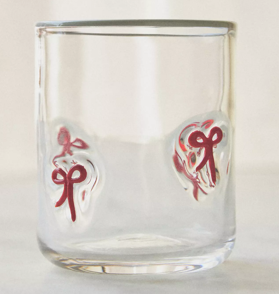 Bow Icon Juice Glass